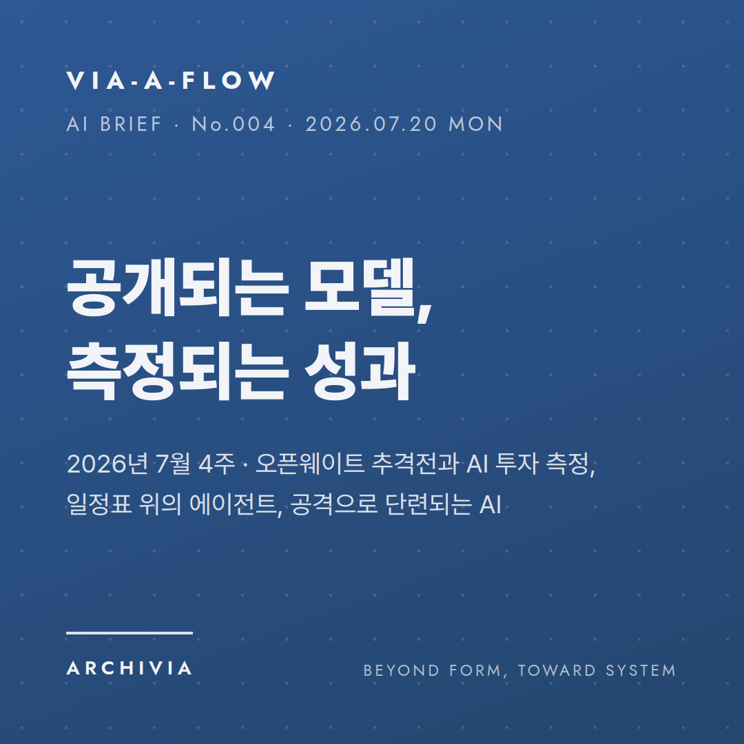 표지 — 공개되는 모델, 측정되는 성과