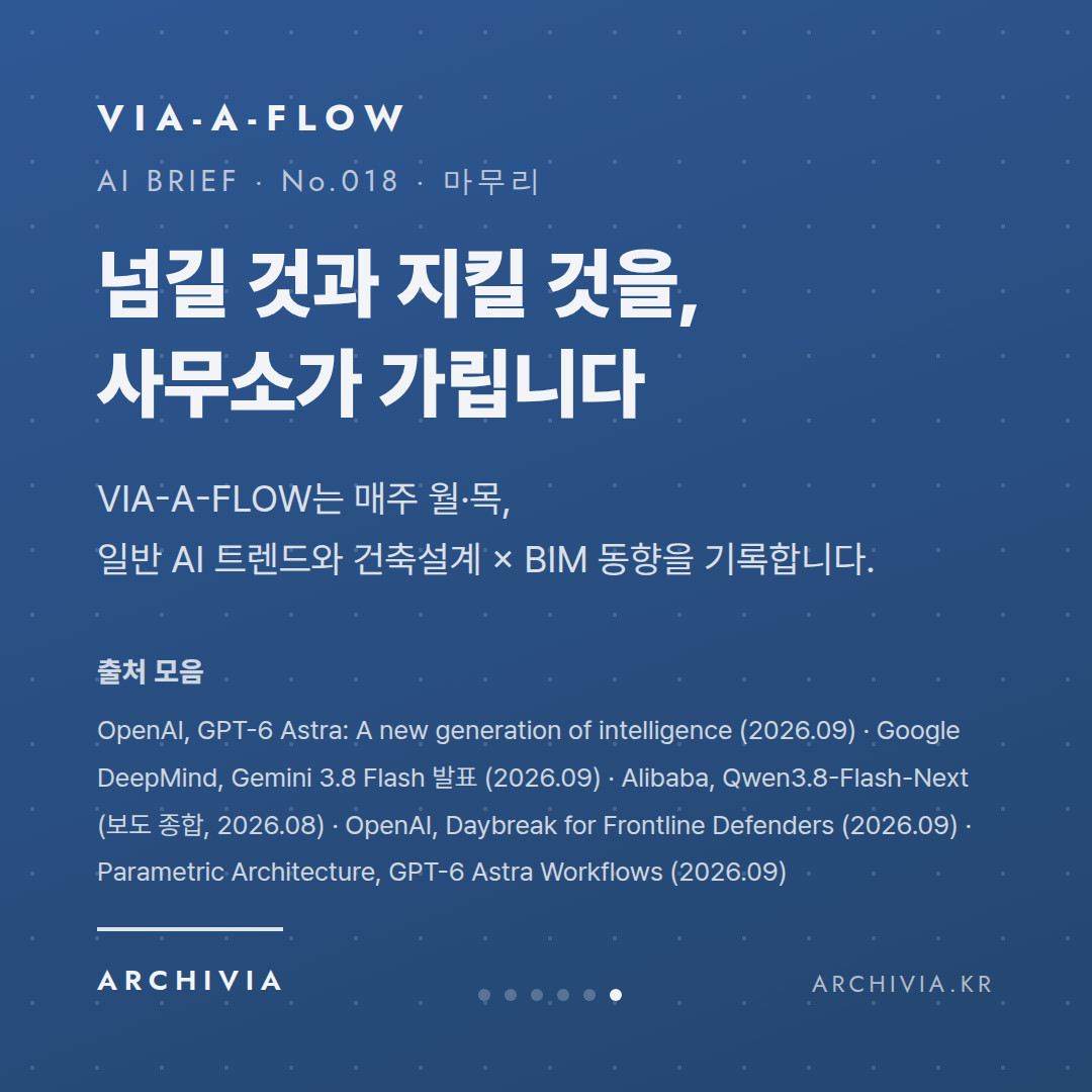 마무리 — 넘길 것과 지킬 것을, 사무소가 가립니다