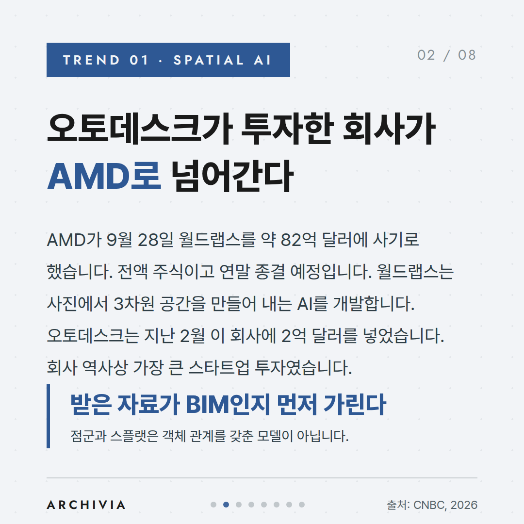 TREND 01 - 오토데스크가 투자한 회사가 AMD로 넘어간다