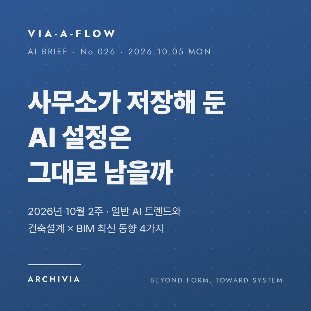 표지 - 사무소가 저장해 둔 AI 설정은 그대로 남을까
